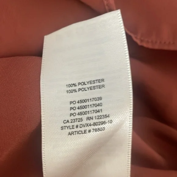 🍂 Wilfred Mini Dress Warm Rust- Medium - Picture 4 of 4